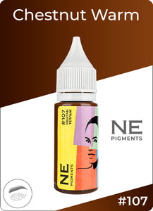 NE Eyebrows pigment #107 - Chestnut Warm