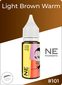 NE Eyebrows pigment #101 - Light Brown Warm