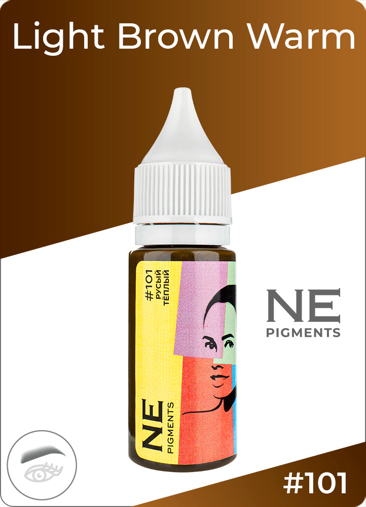 NE Eyebrows pigment #101 - Light Brown Warm
